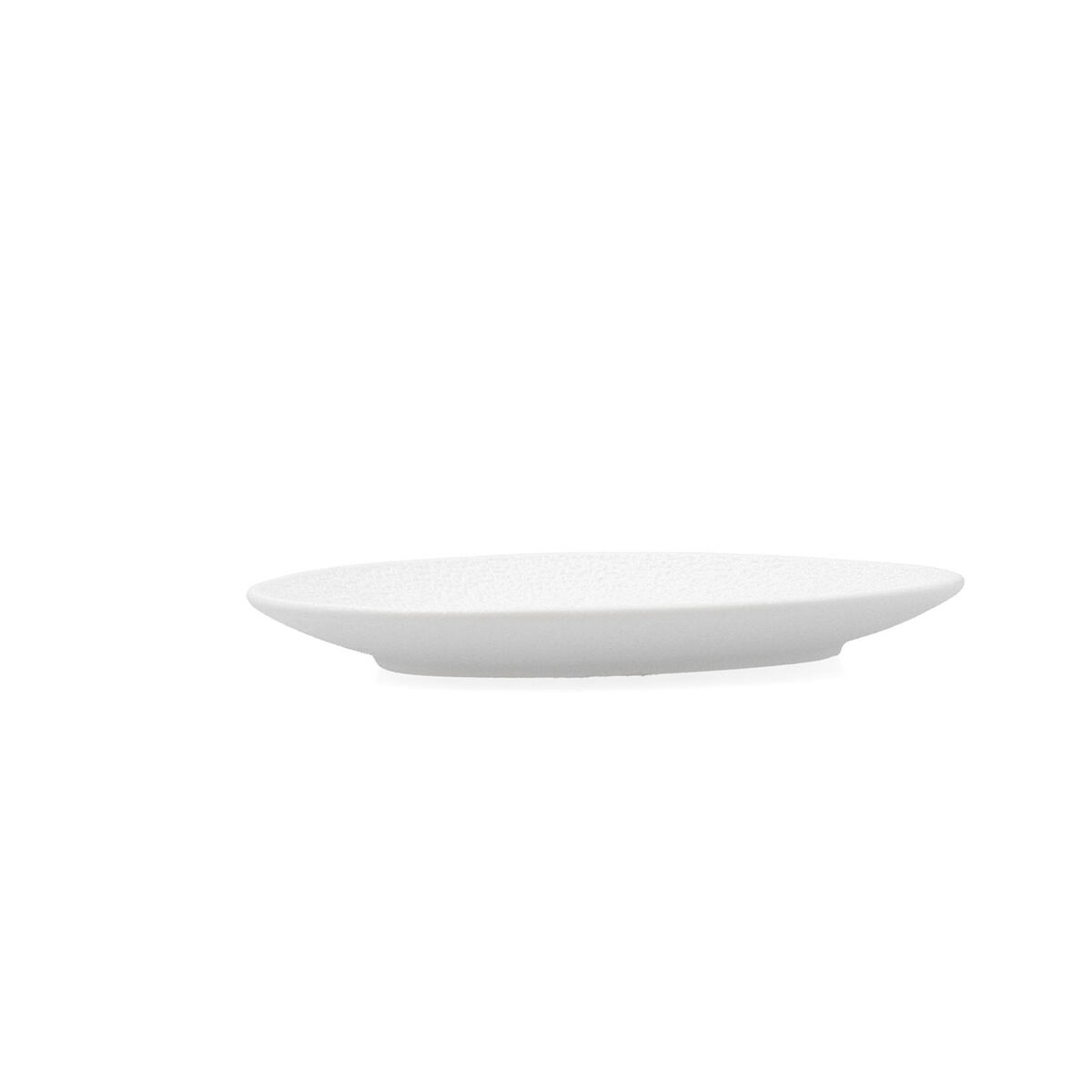 Piatto Bidasoa Fosil Bianco Ceramica Allumina 15,8 x 13,8 x 2 cm Caffè (8 Unità) 6 S2711441_4