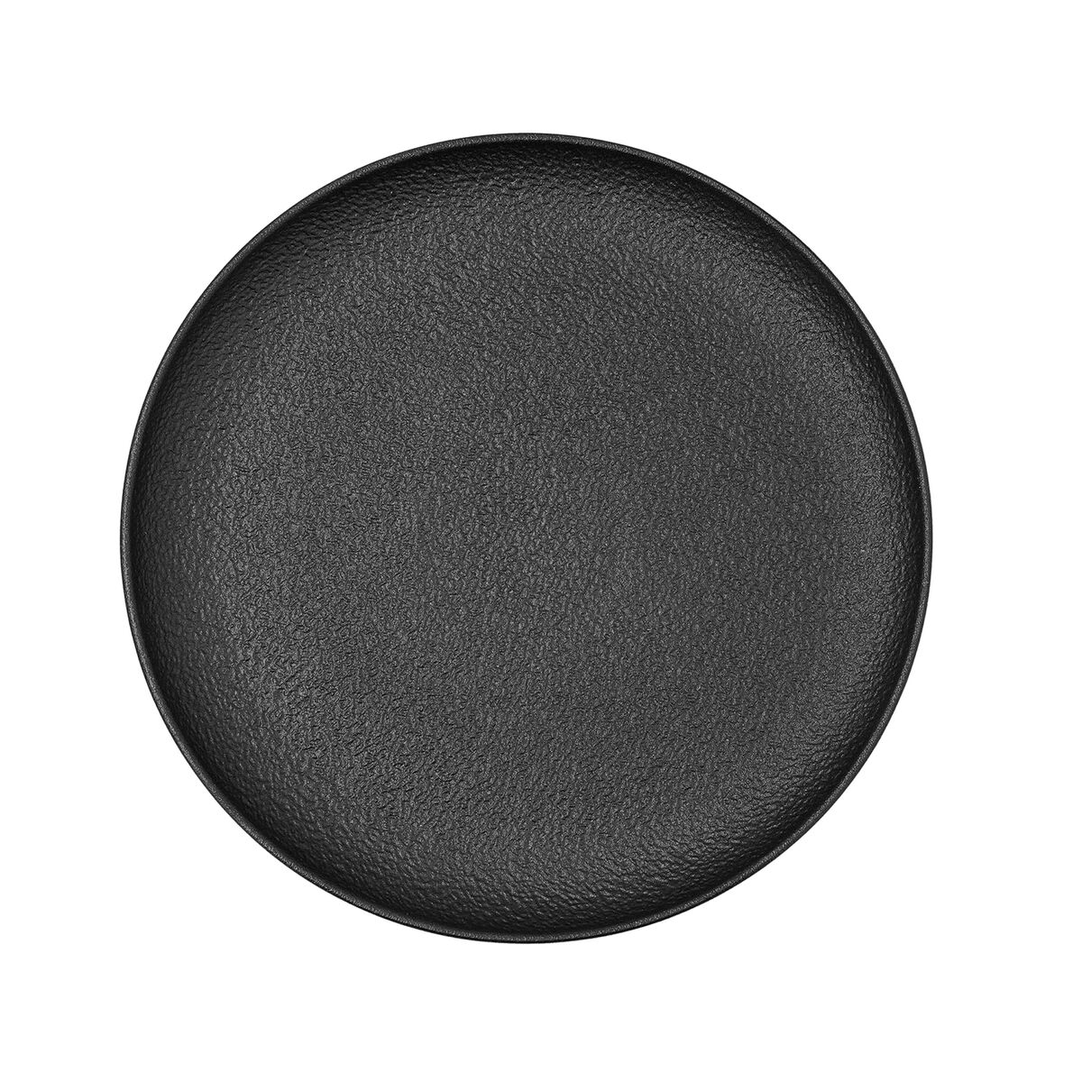 Piatto da pranzo Bidasoa Fosil Nero Ceramica 26,5 x 26,4 x 2,3 cm (6 Unità) 3 S2711620_1