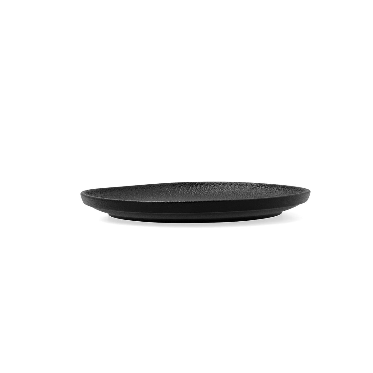 Piatto da pranzo Bidasoa Fosil Nero Ceramica 21,3 x 21,2 x 2,2 cm (8 Unità) 4 S2711622_2