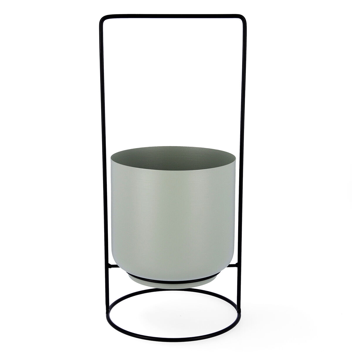 Vaso con supporto Vinthera Moa Verde Metallo 18 x 18 x 39 cm (6 Unità) 8 S2712349_6