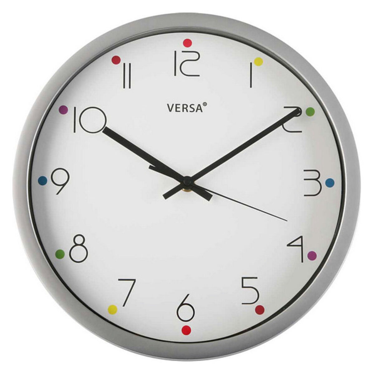 Orologio da Parete Versa Plastica (0,4 x 30,5 x 30,5 cm) 2 S3403305_0
