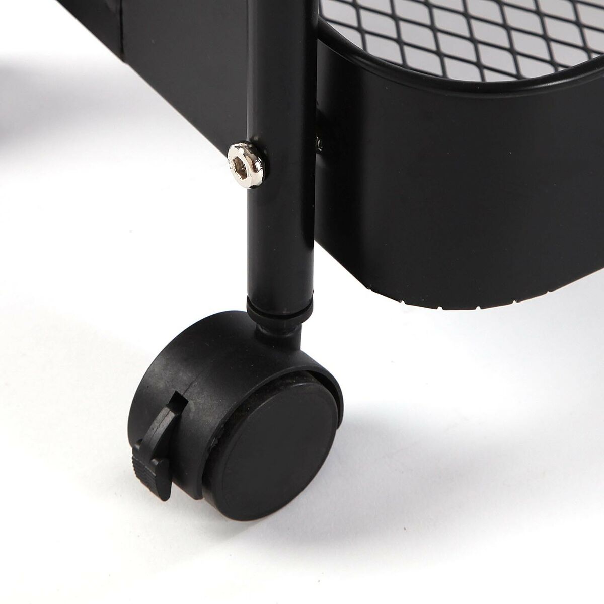 Scaffale da Bagno Versa Nero 30 x 76 x 46 cm 4 S3413670_2