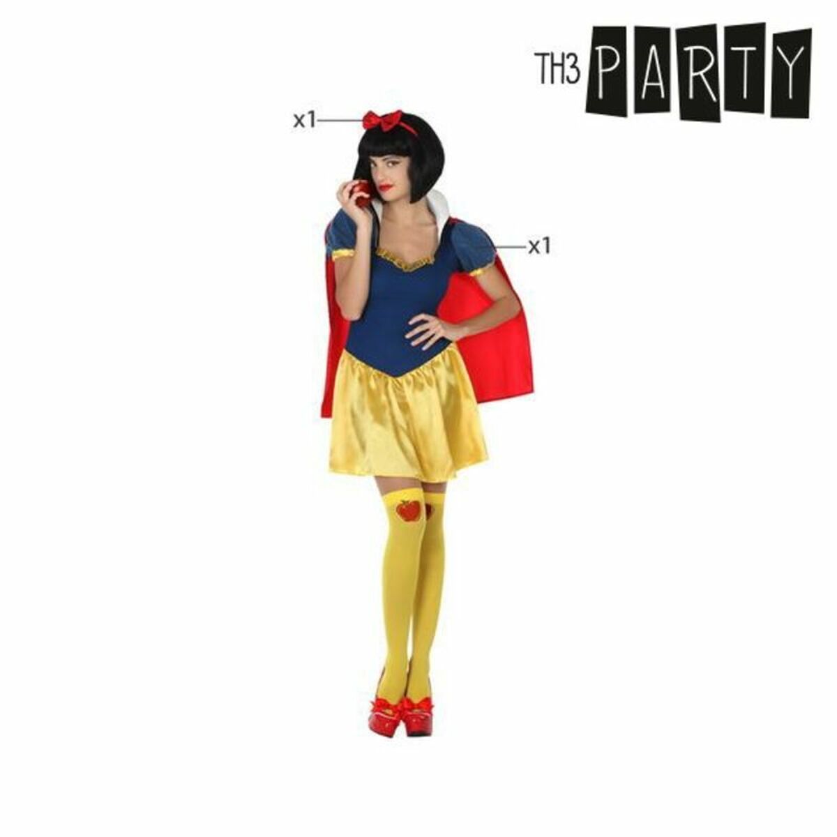 Costume per Adulti Th3 Party Multicolore Fantasia (2 Pezzi) 4 S1110229_2