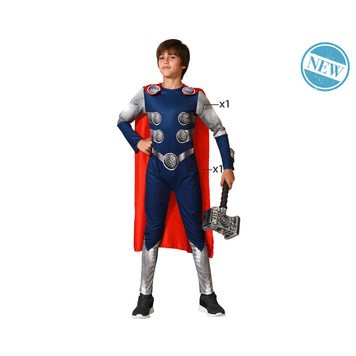 Costume per Bambini Supereroe 3 S1135825_1