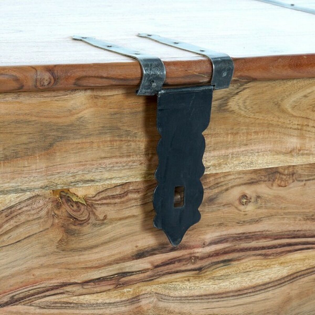 Baule DKD Home Decor Acacia 100 x 45 x 40 cm 5 S3010805_3