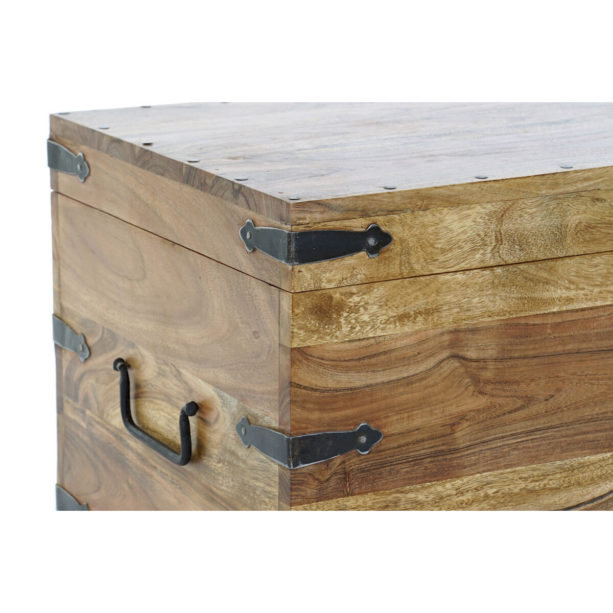 Baule DKD Home Decor Acacia 79 x 39 x 34 cm 5 S3022026_3
