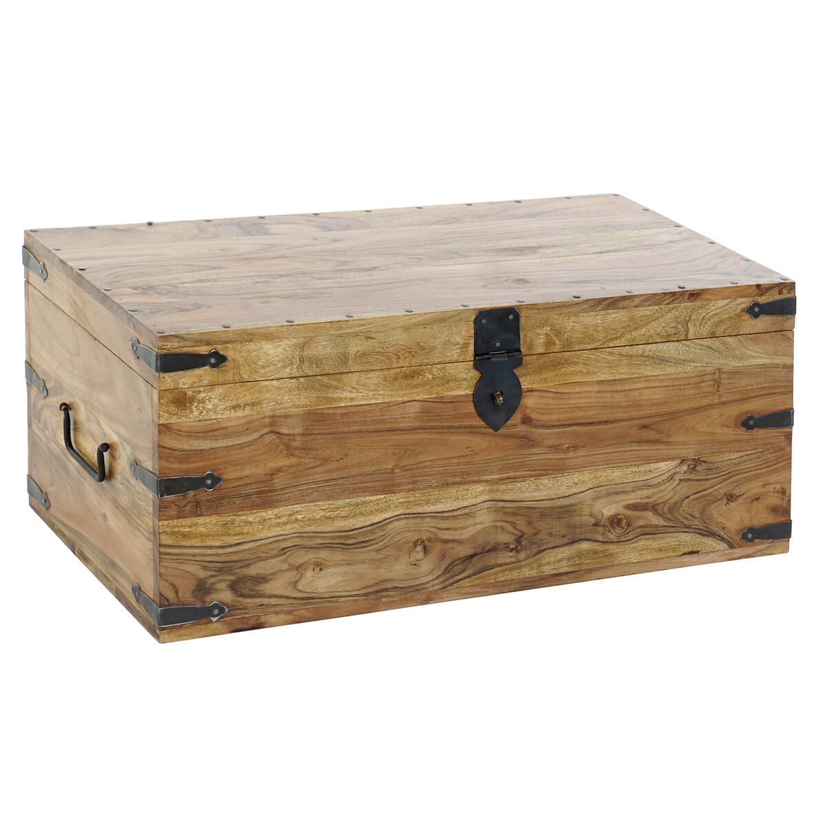 Baule DKD Home Decor Acacia 79 x 39 x 34 cm 2 S3022026_0