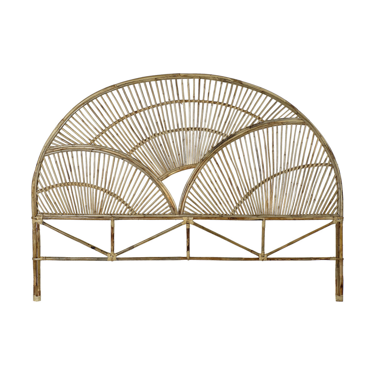 Testiera del Letto DKD Home Decor Naturale Rattan (178 x 4 x 128 cm) 2 S3032862_0