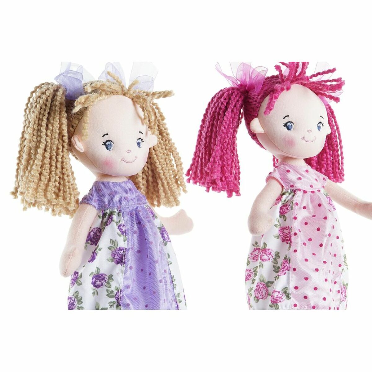 Bambola di Stoffa DKD Home Decor (20 x 8 x 30 cm) (2 Unità) 5 S3034909_3