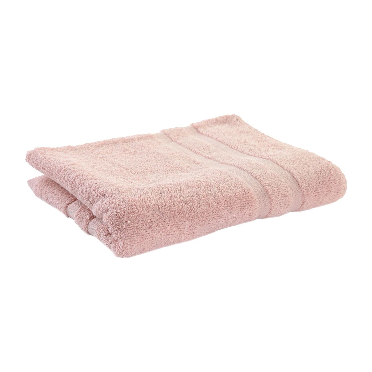 Tappeto da bagno DKD Home Decor 600 gsm Cotone Rosa chiaro (80 x 50 x 1 cm) 2 S3038531_0