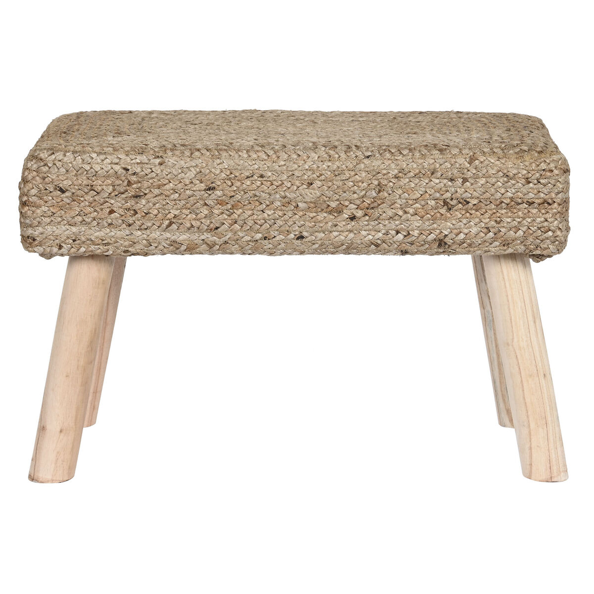 Poggiapiedi DKD Home Decor Marrone Juta Naturale Città 60 x 30 x 40 cm 5 S3043957_3