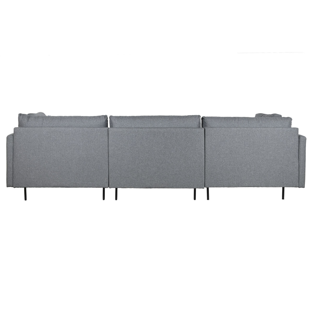 Divano Chaise Longue DKD Home Decor Grigio Metallo Moderno 276 x 152,5 x 84 cm 10 S3044089_8