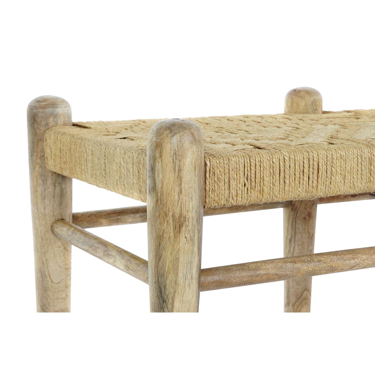 Panca DKD Home Decor 102 x 47 x 41 cm Rattan Legno di mango 4 S3044263_2