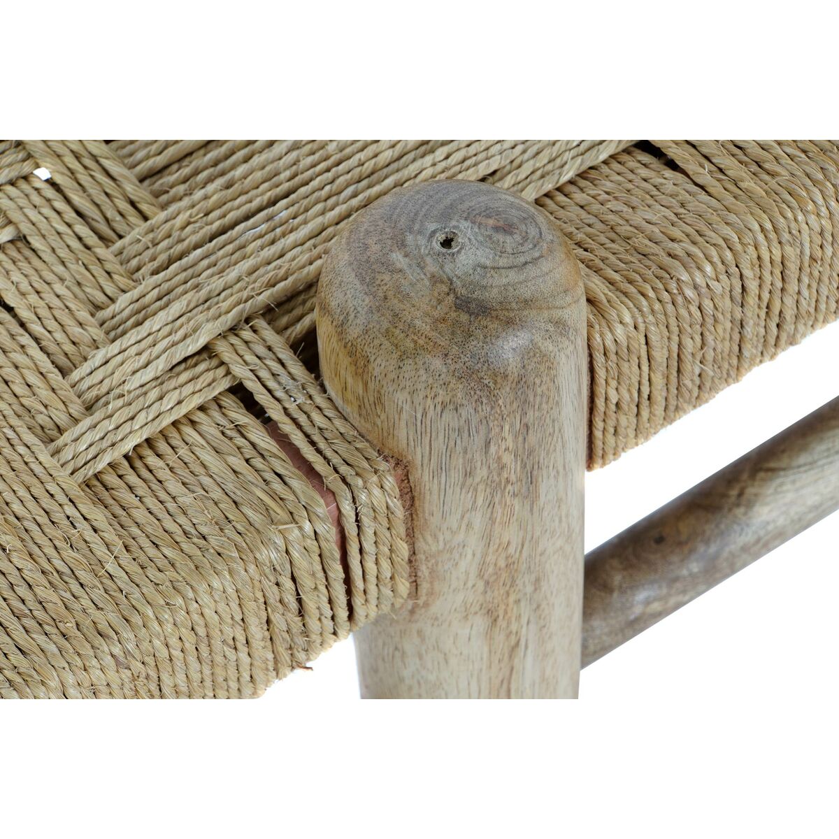 Panca DKD Home Decor 102 x 47 x 41 cm Rattan Legno di mango 3 S3044263_1