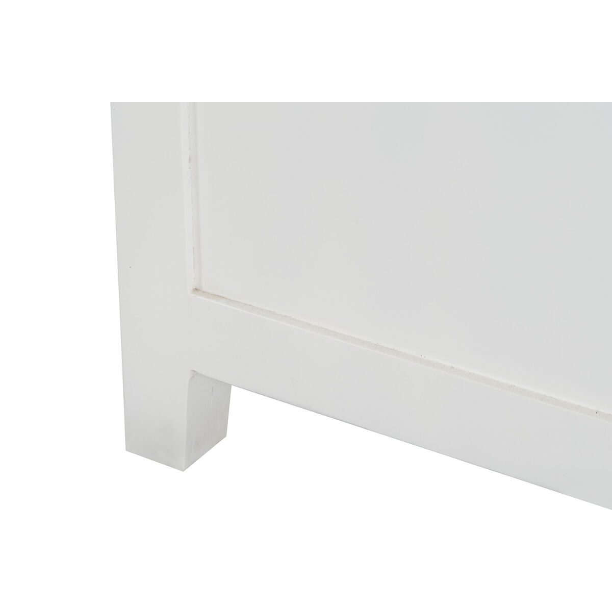 Cassettiera DKD Home Decor Bianco Marrone Acacia Legno di mango Città 110 x 45 x 100 cm 6 S3052626_4