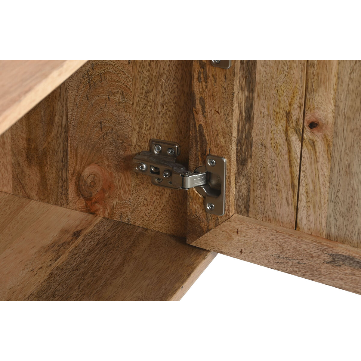 Mobile TV Home ESPRIT Nero Dorato Naturale Legno Legno di mango 180 x 40 x 50 cm 7 S3053568_5