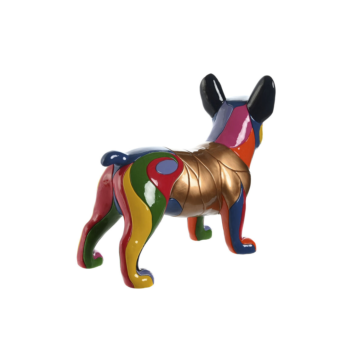 Statua Decorativa Home ESPRIT Multicolore Cane 44 x 19 x 35,5 cm 4 S3053134_2