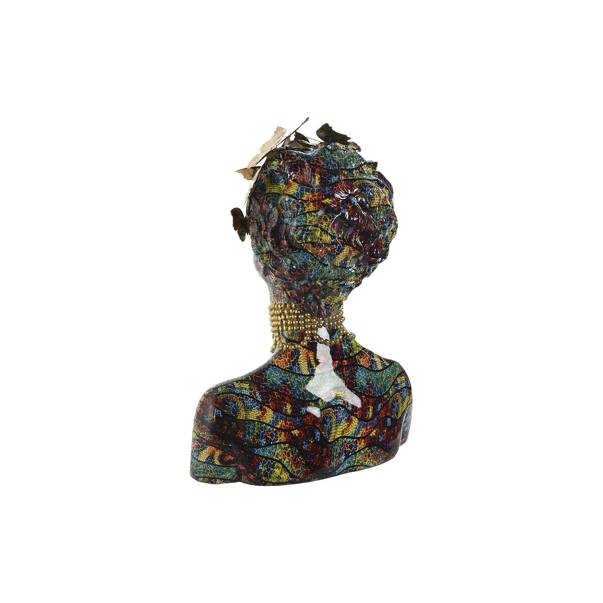 Statua Decorativa Home ESPRIT Multicolore Busto 26 x 18,50 x 37 cm 26 x 18,5 x 34 cm 3 S3053144_1