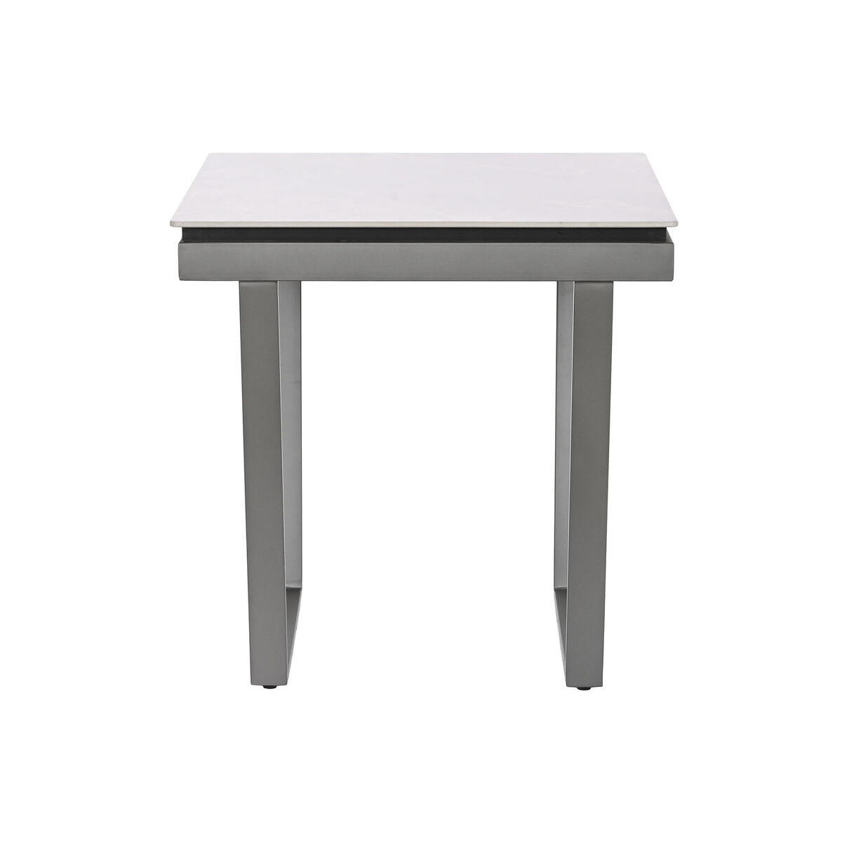 Tavolo aggiuntivo Home ESPRIT Grigio Metallo 51 x 51 x 53 cm 5 S3054113_3