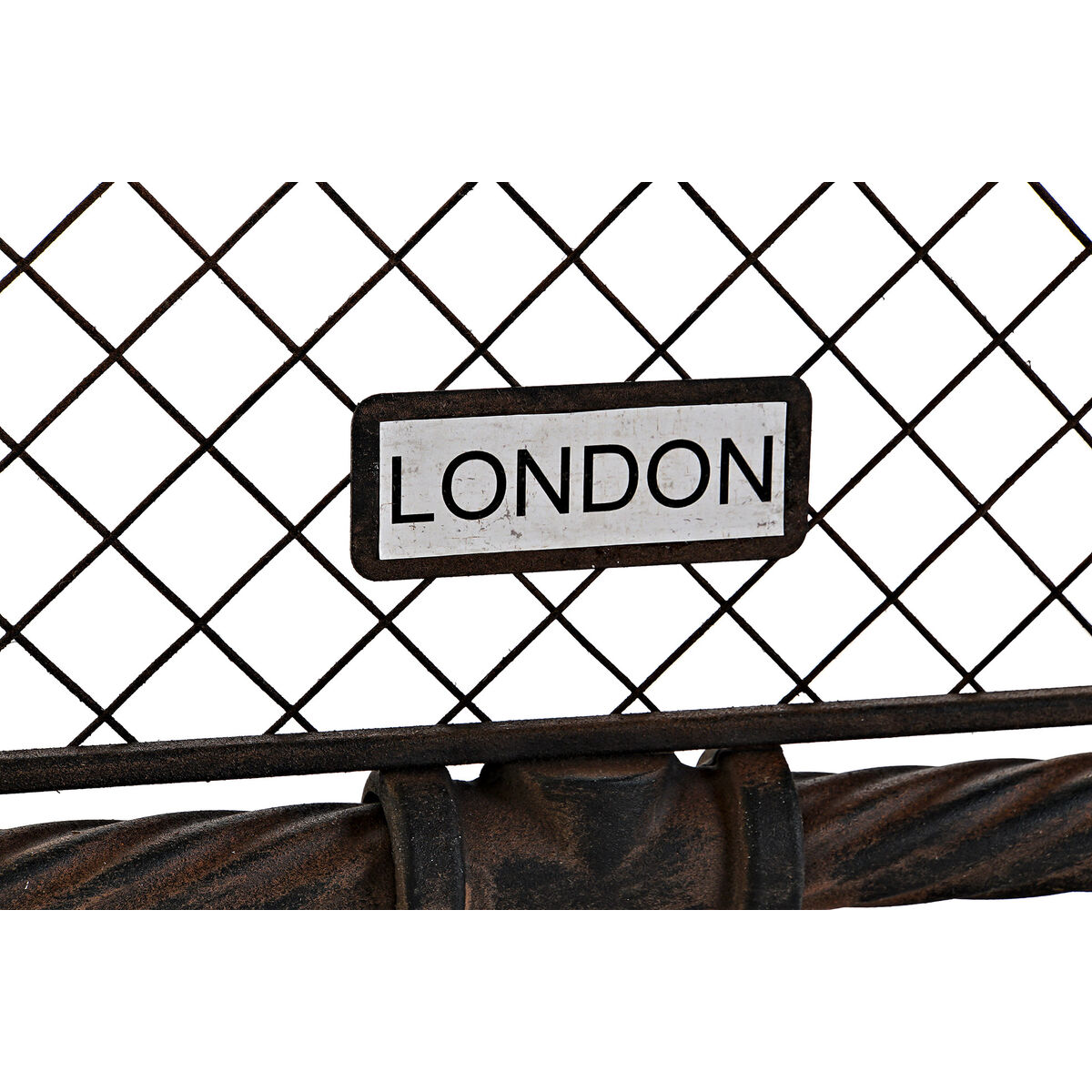 Orologio da Parete Home ESPRIT Grigio scuro polipropilene Ferro 93 x 5 x 42 cm 5 S3053972_3