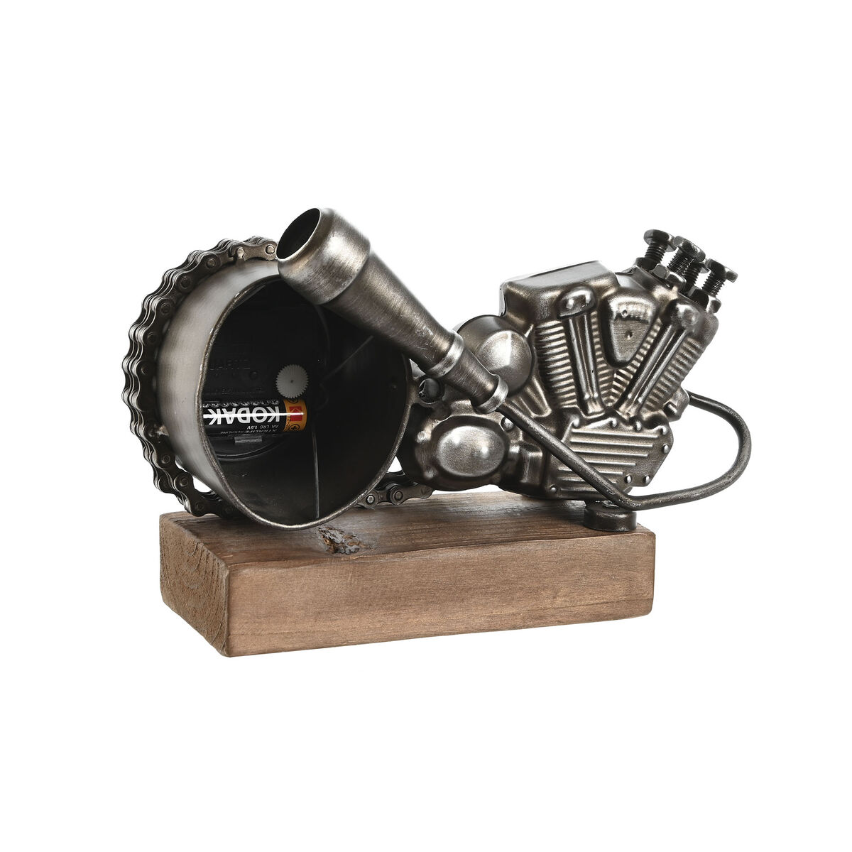 Orologio da Tavolo Home ESPRIT Multicolore Metallo Vintage 4 V3402221_2