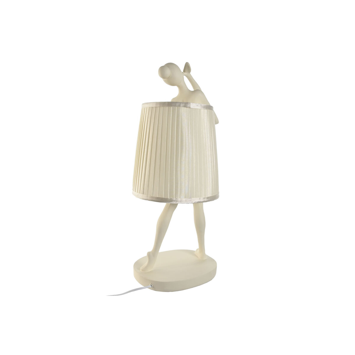 Lampada da tavolo Home ESPRIT Bianco Resina 40 W 220 V 29 x 25 x 62,5 cm 6 S3054127_4