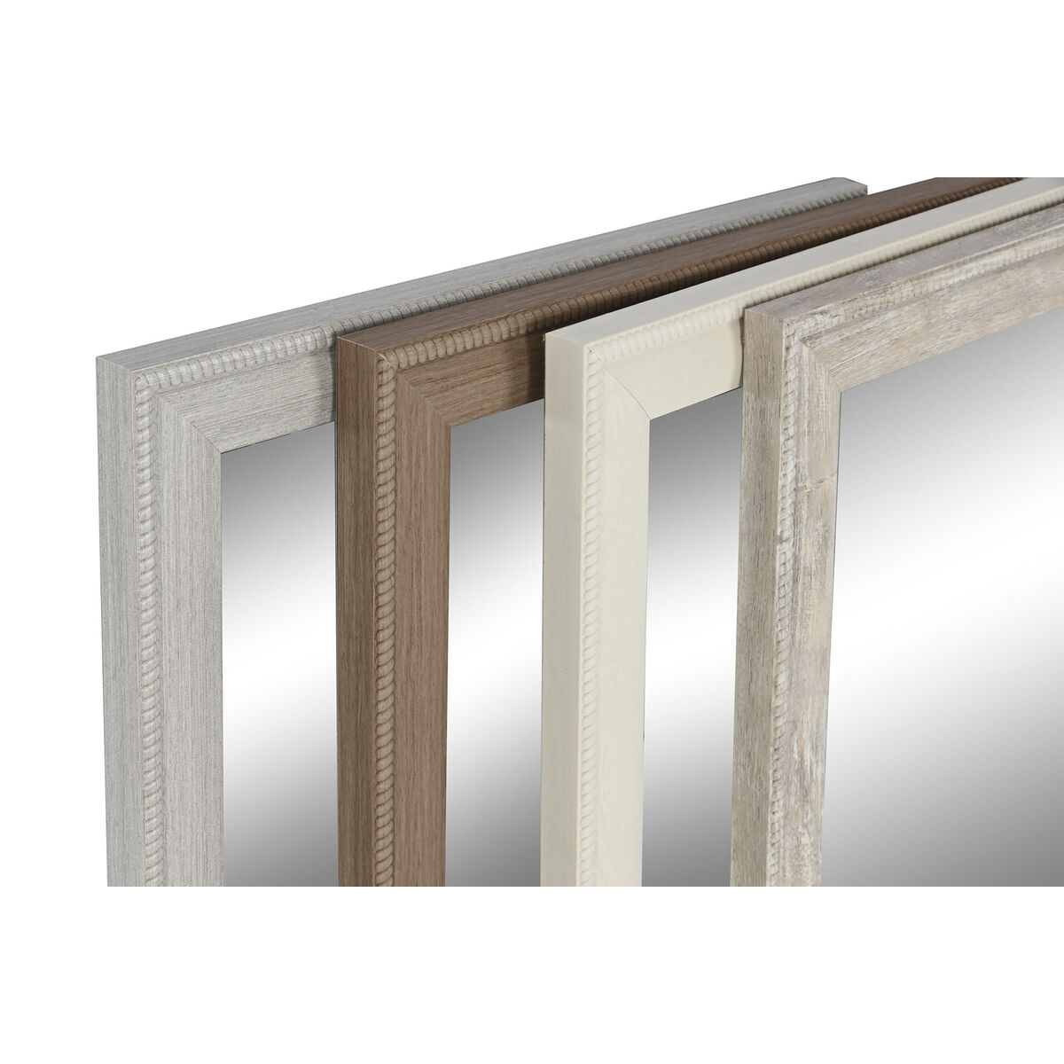 Specchio da parete Home ESPRIT (4 Unità) 2 V3402298_0