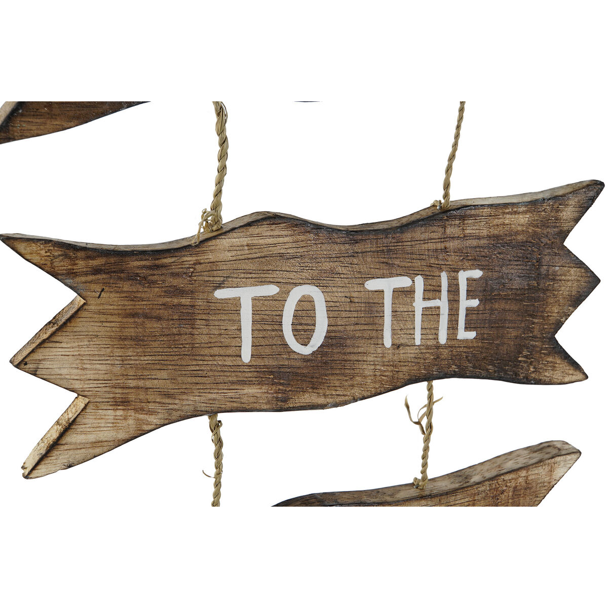 Decorazione pensile Home ESPRIT Azzurro Naturale 25 x 2 x 74 cm 4 S3055459_2