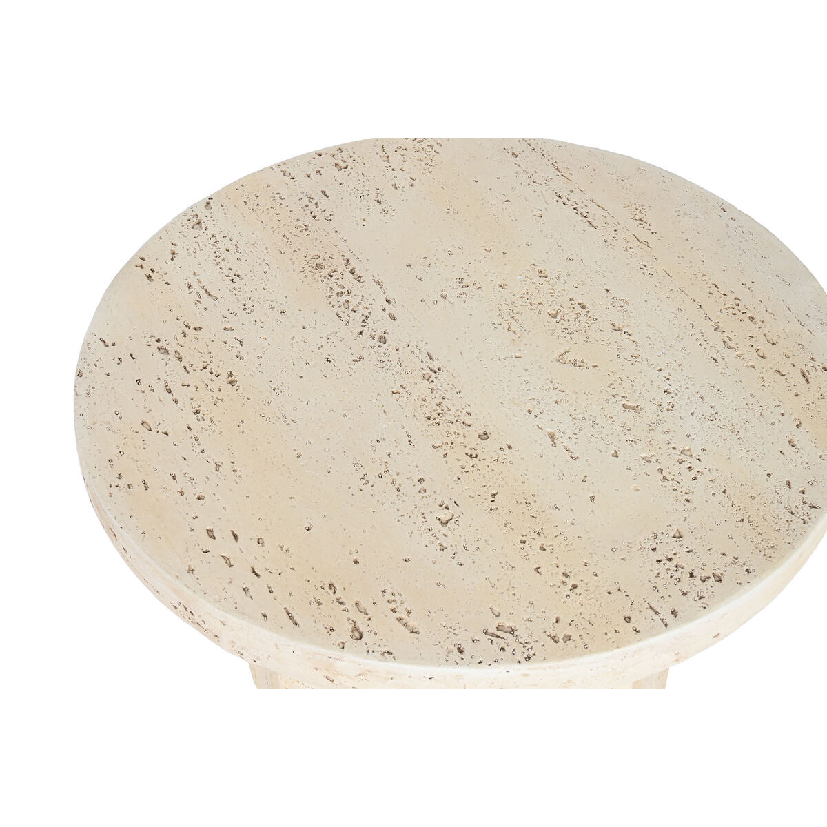 Tavolino Aggiuntivo Home ESPRIT Beige Magnesio 60 x 60 x 41,9 cm 3 S3056844_1