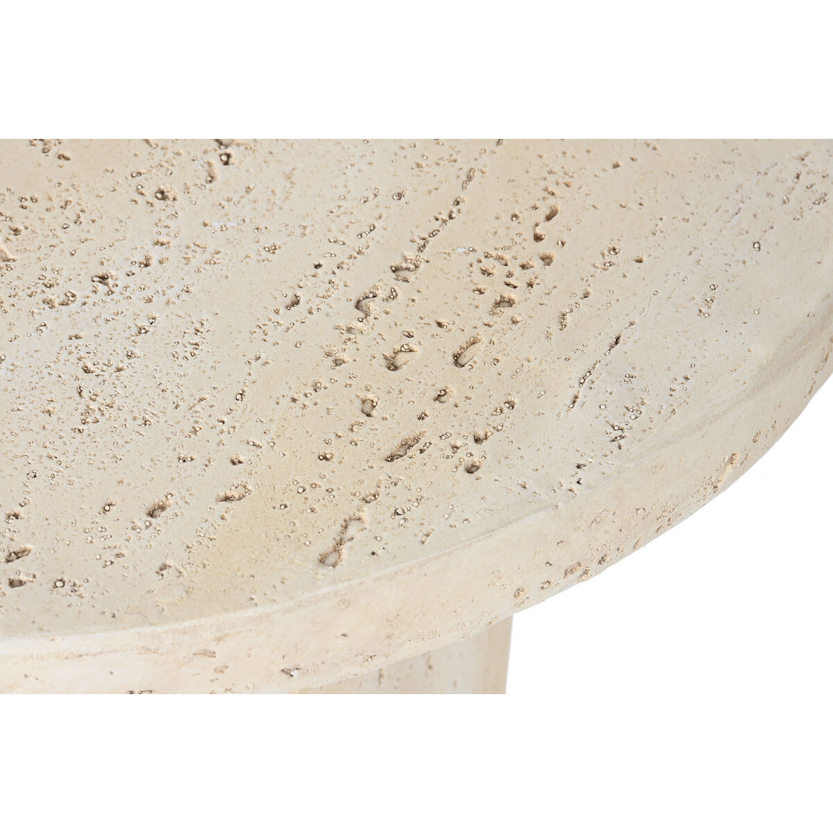 Tavolino Aggiuntivo Home ESPRIT Beige Magnesio 60 x 60 x 41,9 cm 4 S3056844_2