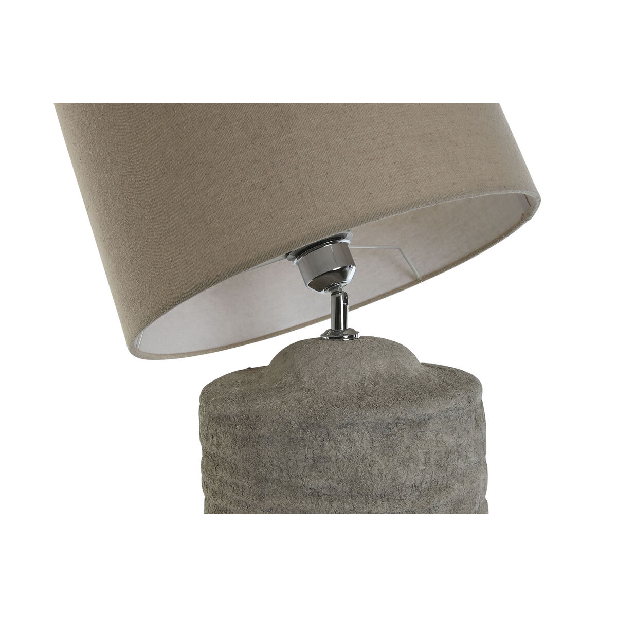 Lampada da tavolo Home ESPRIT Grigio Cemento 50 W 220 V 24 x 24 x 82 cm 3 S3055748_1