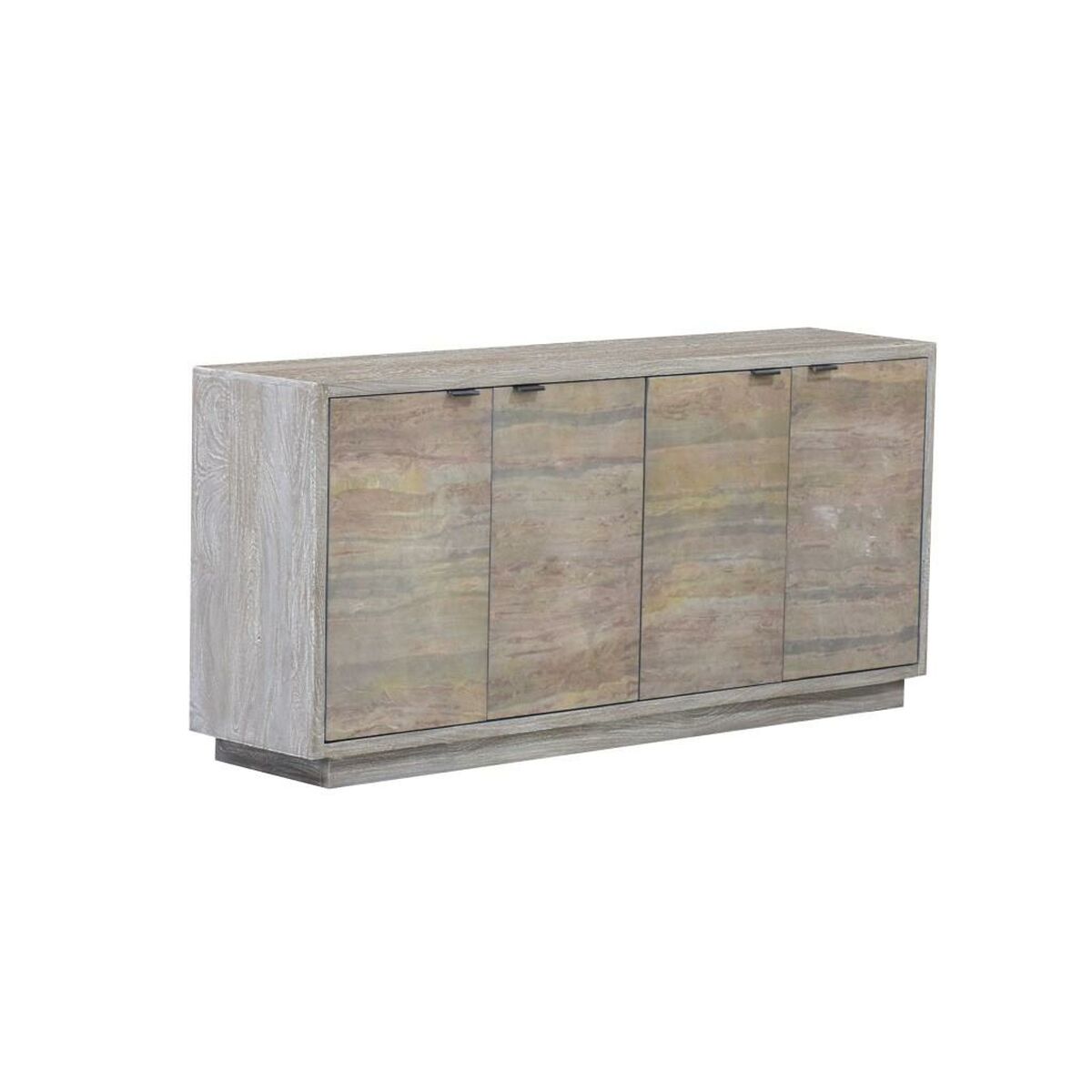 Credenza Home ESPRIT Grigio Pietra Legno di mango 175 x 40 x 81 cm 2 S3058084_0