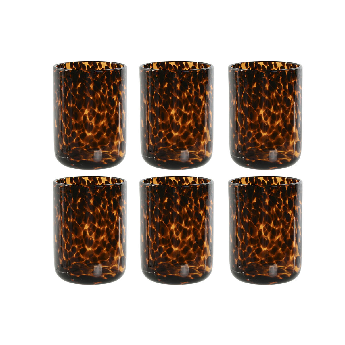 Set di Bicchieri Home ESPRIT Cristallo Vintage 320 ml (6 Unità) 2 S3059582_0