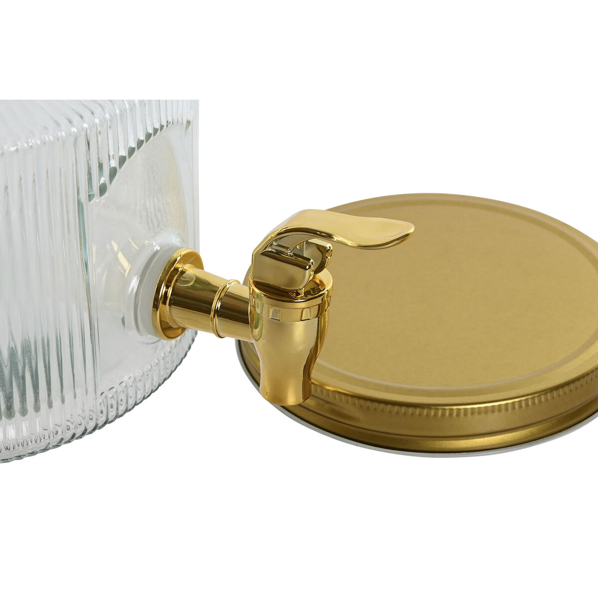 Dispenser di Acqua Home ESPRIT Dorato Metallo Cristallo 17,8 x 25 x 15 cm 3 S3059745_1