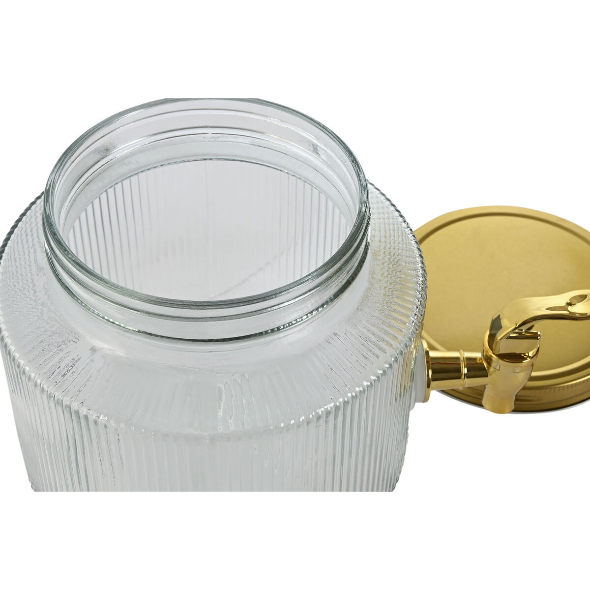 Dispenser di Acqua Home ESPRIT Dorato Metallo Cristallo 17,8 x 25 x 15 cm 4 S3059745_2