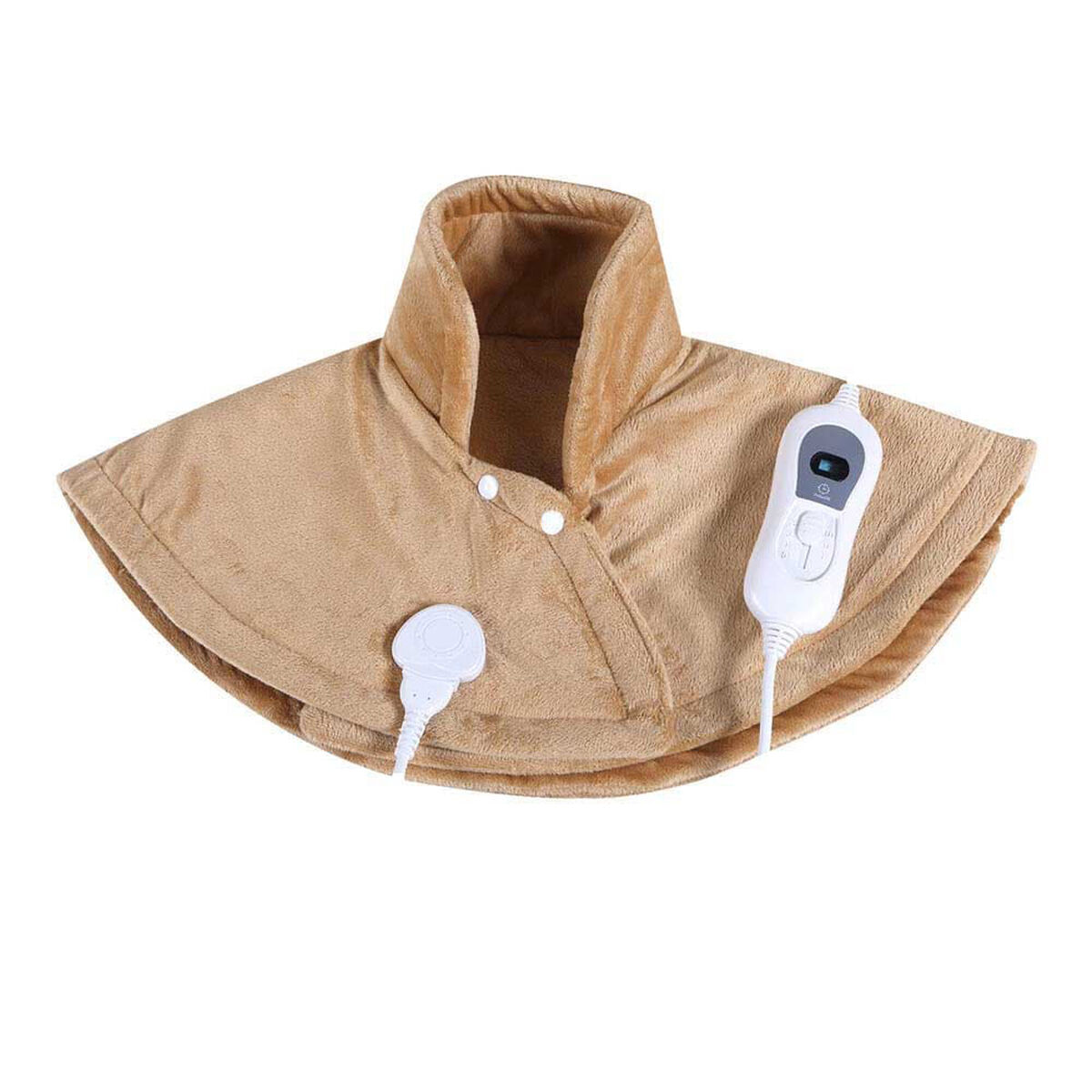 Cuscino Elettrico per Collo e Schiena EDM 07489 07489 Marrone 100 W 3 S7914894_1