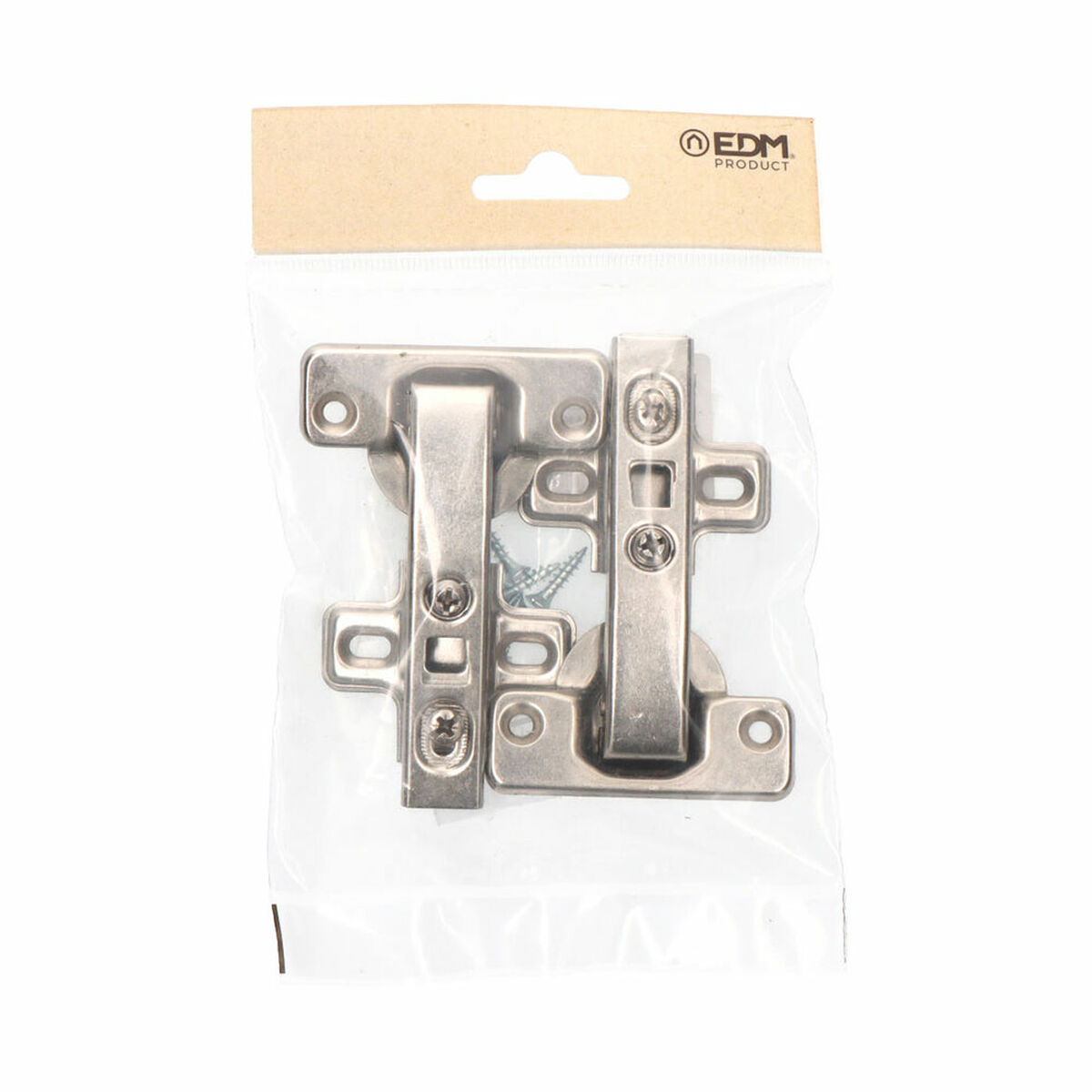 Cerniera EDM 85656 BC12 Metallo Acciaio Fessura 90º 3 S7920625_1