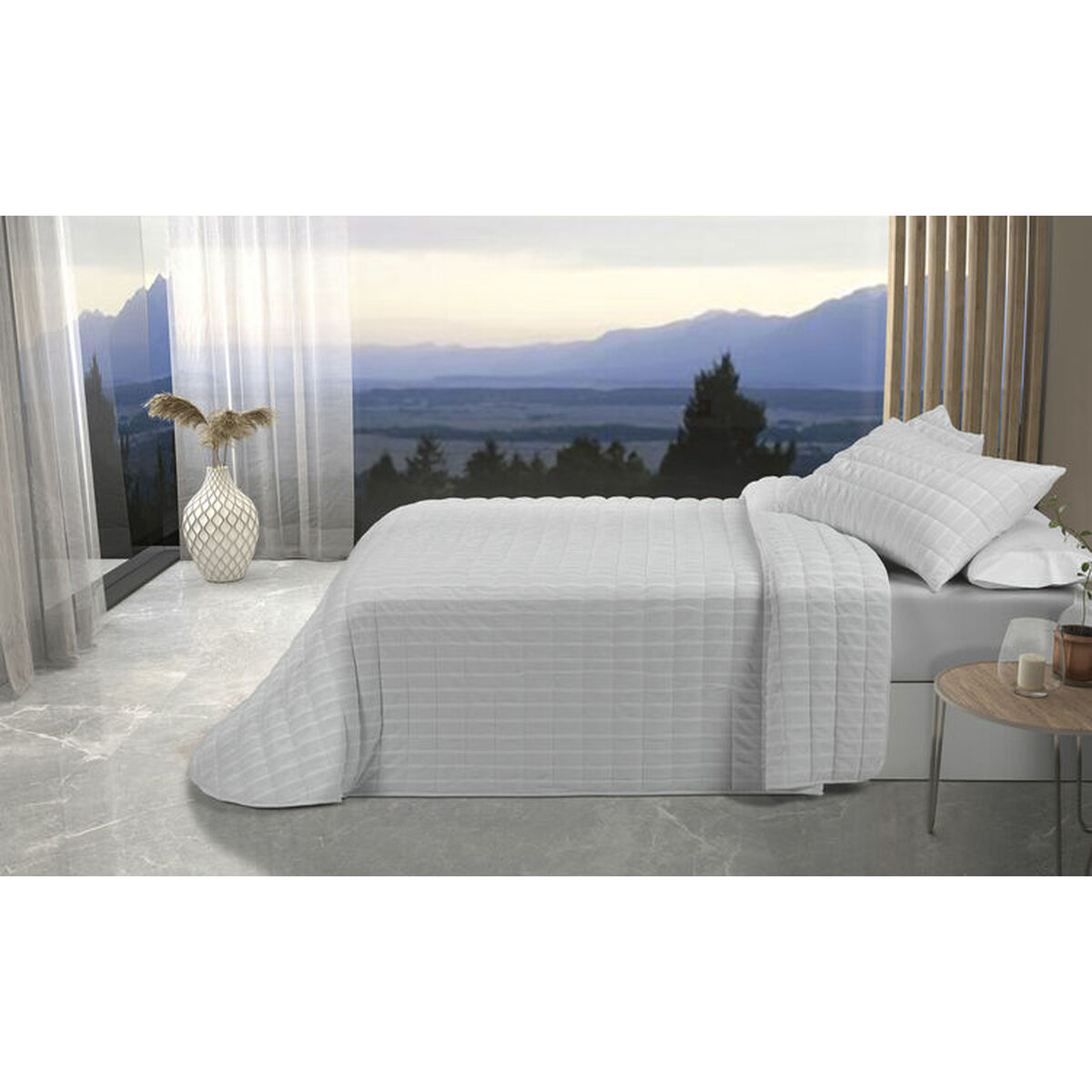 Trapunta Pierre Cardin ONDAS Bianco Osimano (3 Pezzi) 4 D2101910_2