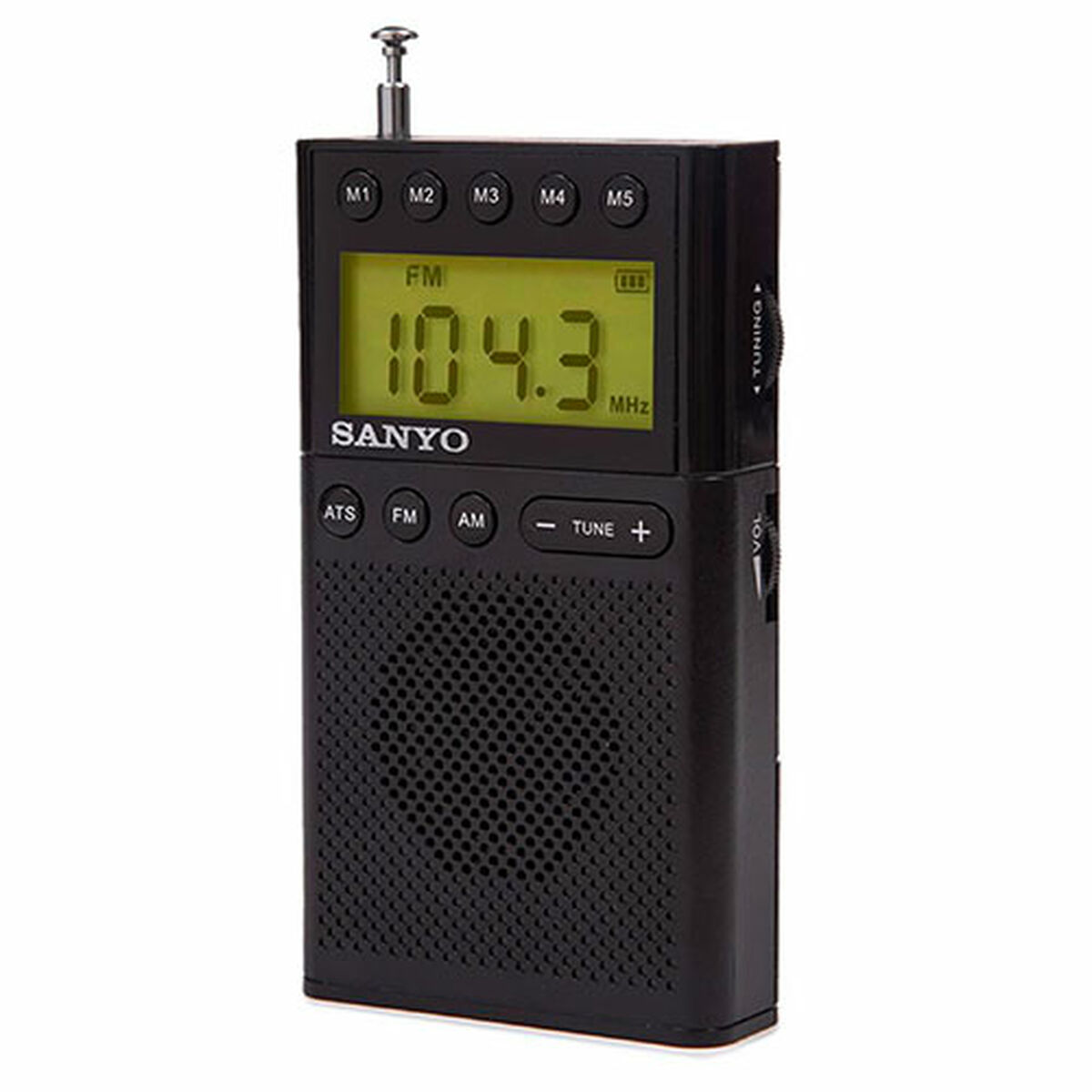 Radio Portatile Digitale Sanyo Nero AM/FM 2 S6505080_0