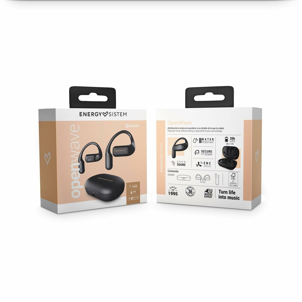 Auricolari in Ear Bluetooth Energy Sistem 458820 Nero 9 S7611545_7