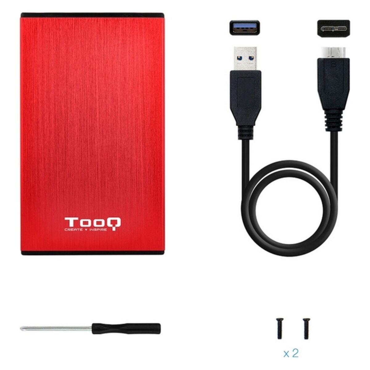 Involucro per Hard Disk TooQ TQE-2527 2,5" USB 3.0 6 S0227031_4