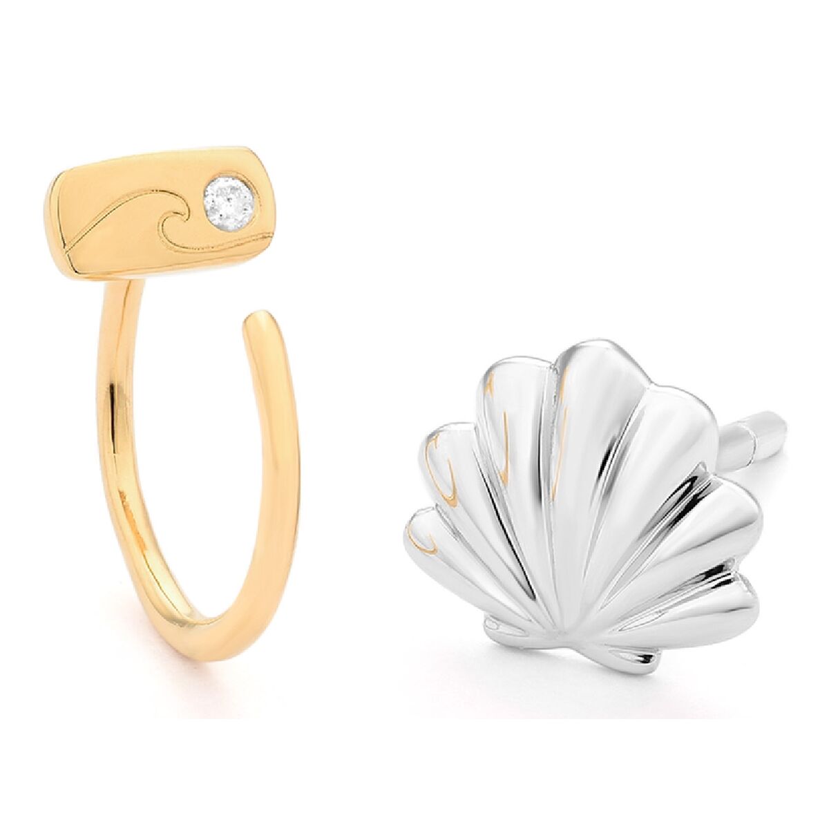 Orecchini Donna Secrecy E8215CDAWW900 Argento puro 1,5 cm 2 S0379770_0