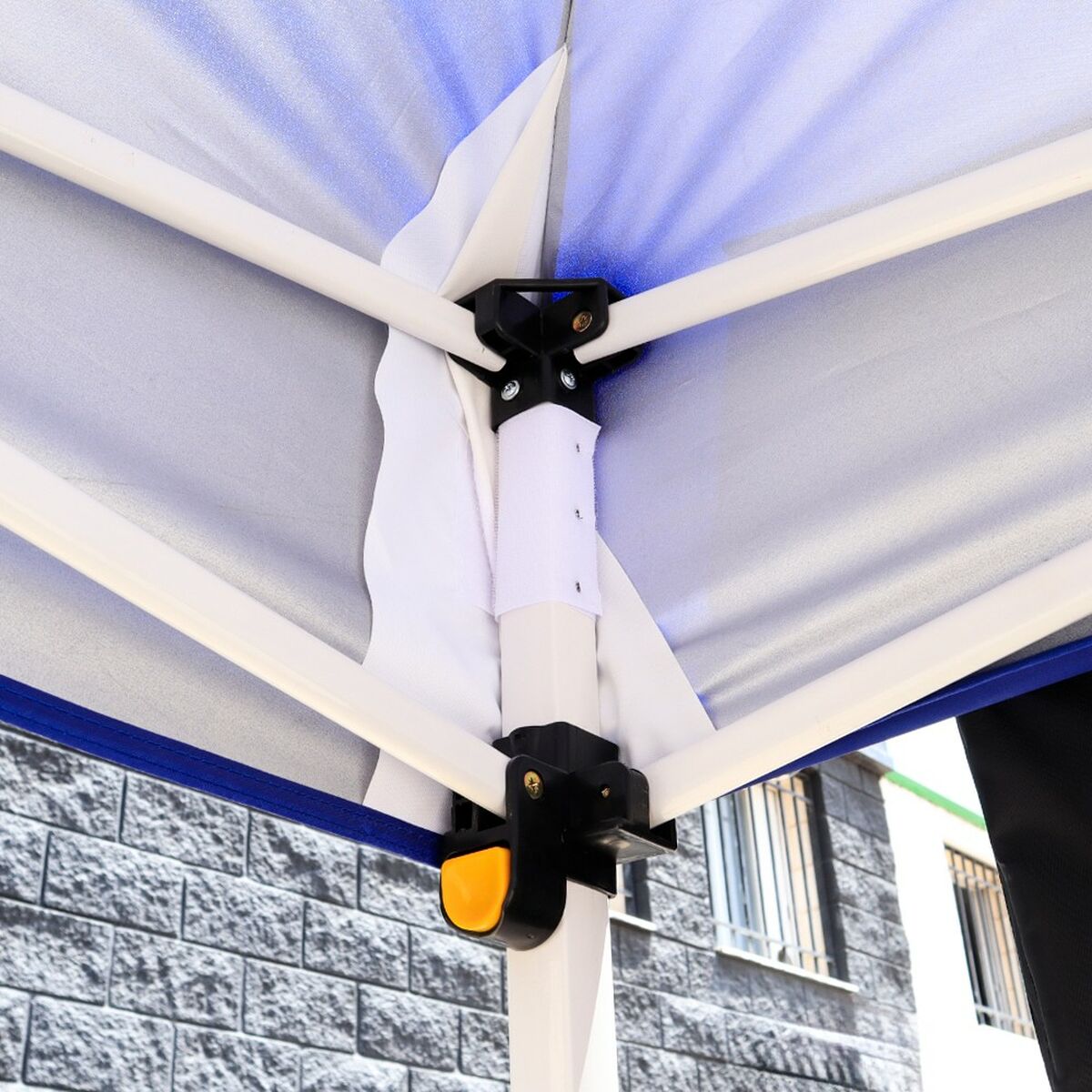 Tenda OCC Motorsport OCCCARP04 Racing Grigio Poliestere 420D Oxford 3 x 3 m 7 S3726754_5