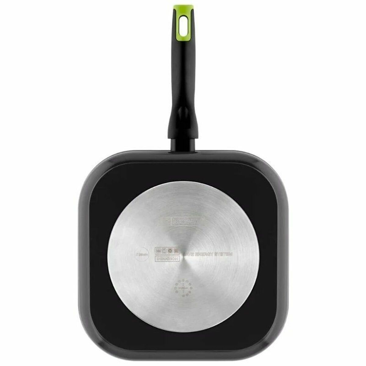 Griglia Monix M261231 Grigio Alluminio Ø 28 cm 4 S9904756_2