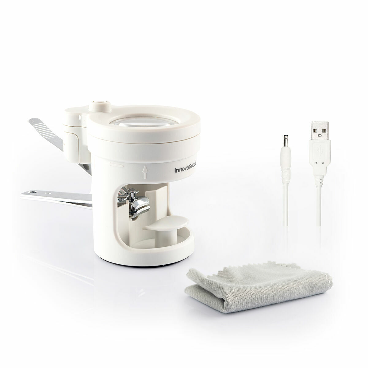 Tagliaunghie con Luce LED, Lente d'Ingrandimento e Lima Clail InnovaGoods 12 V0103840_10