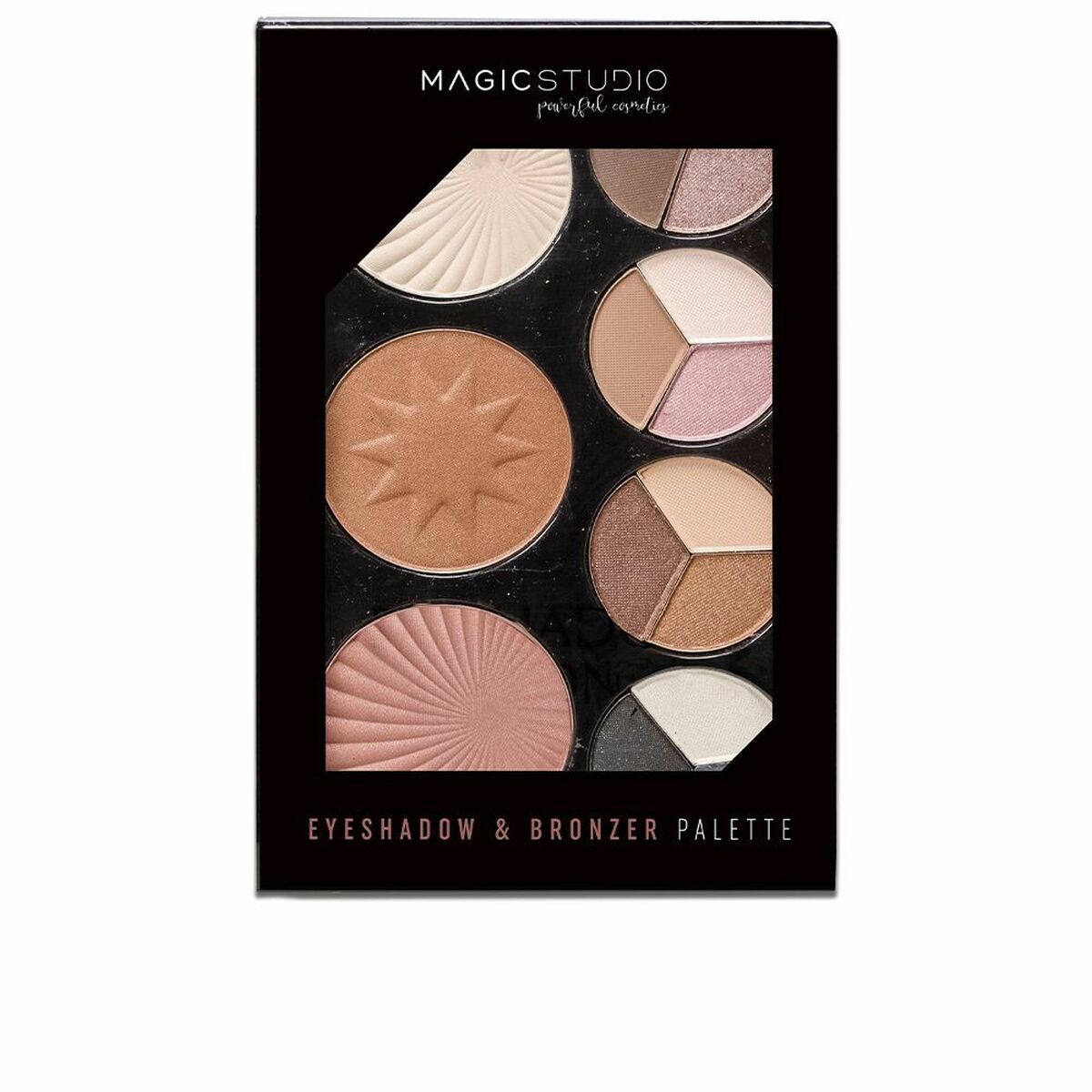Palette di Ombretti Magic Studio 250417 23 g Abbronzante 2 S0593630_0