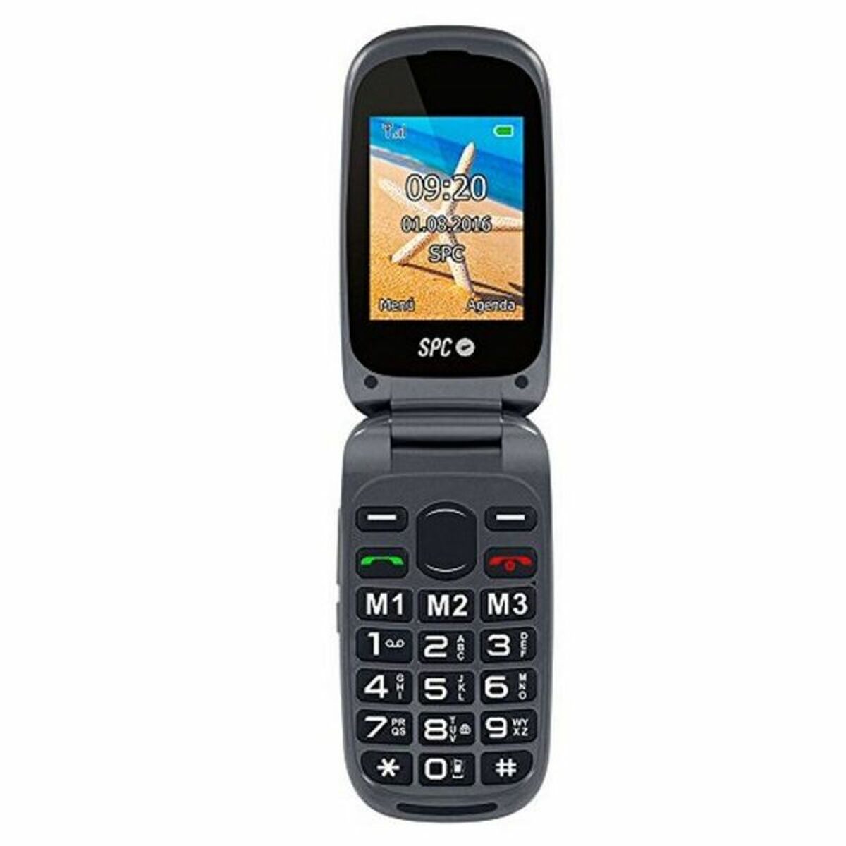Telefono Cellulare SPC Internet HARMONY BLACK Bluetooth FM 2,4" Nero 3 S7606948_1