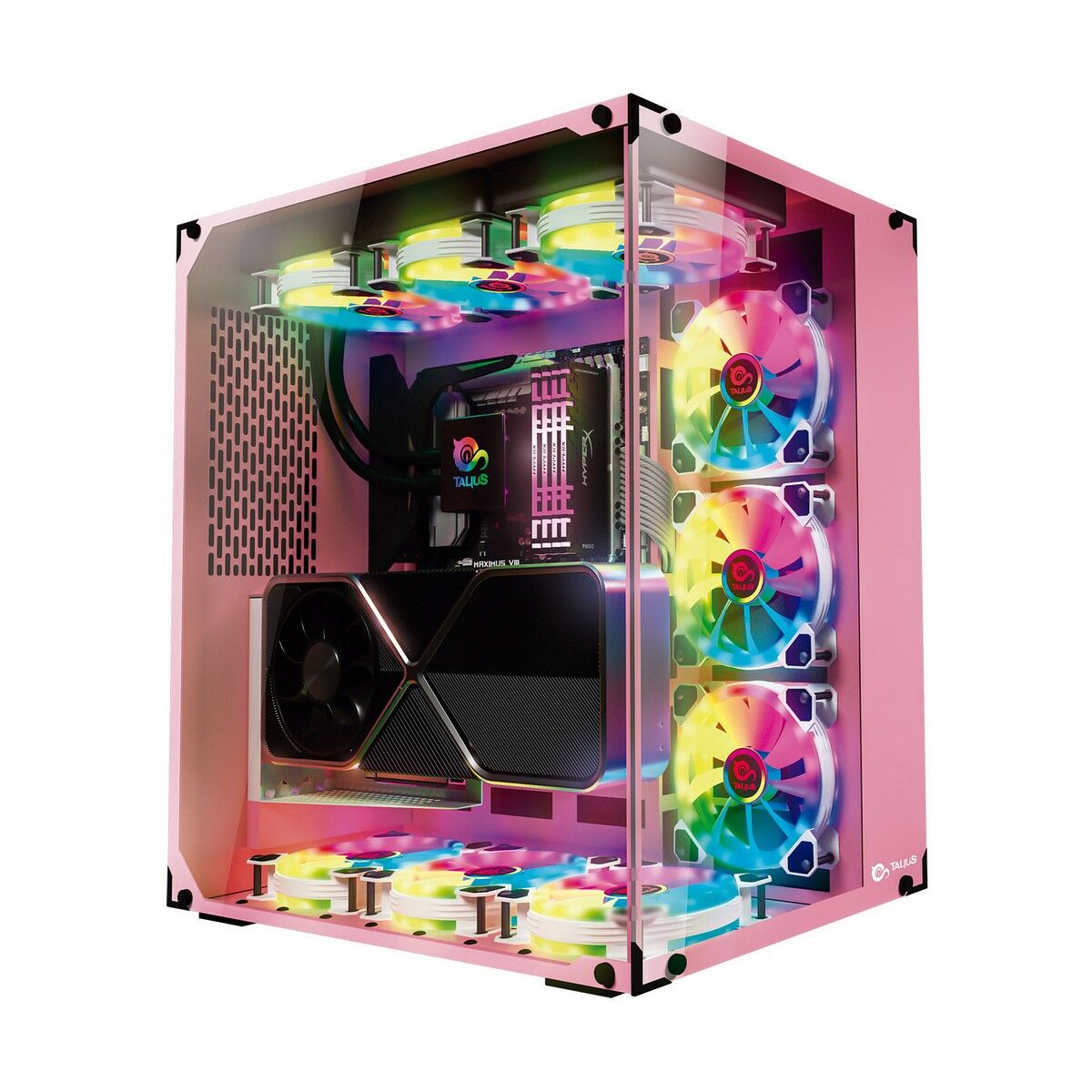 Case computer desktop ATX Talius CRONOS Rosa 3 M0518238_1