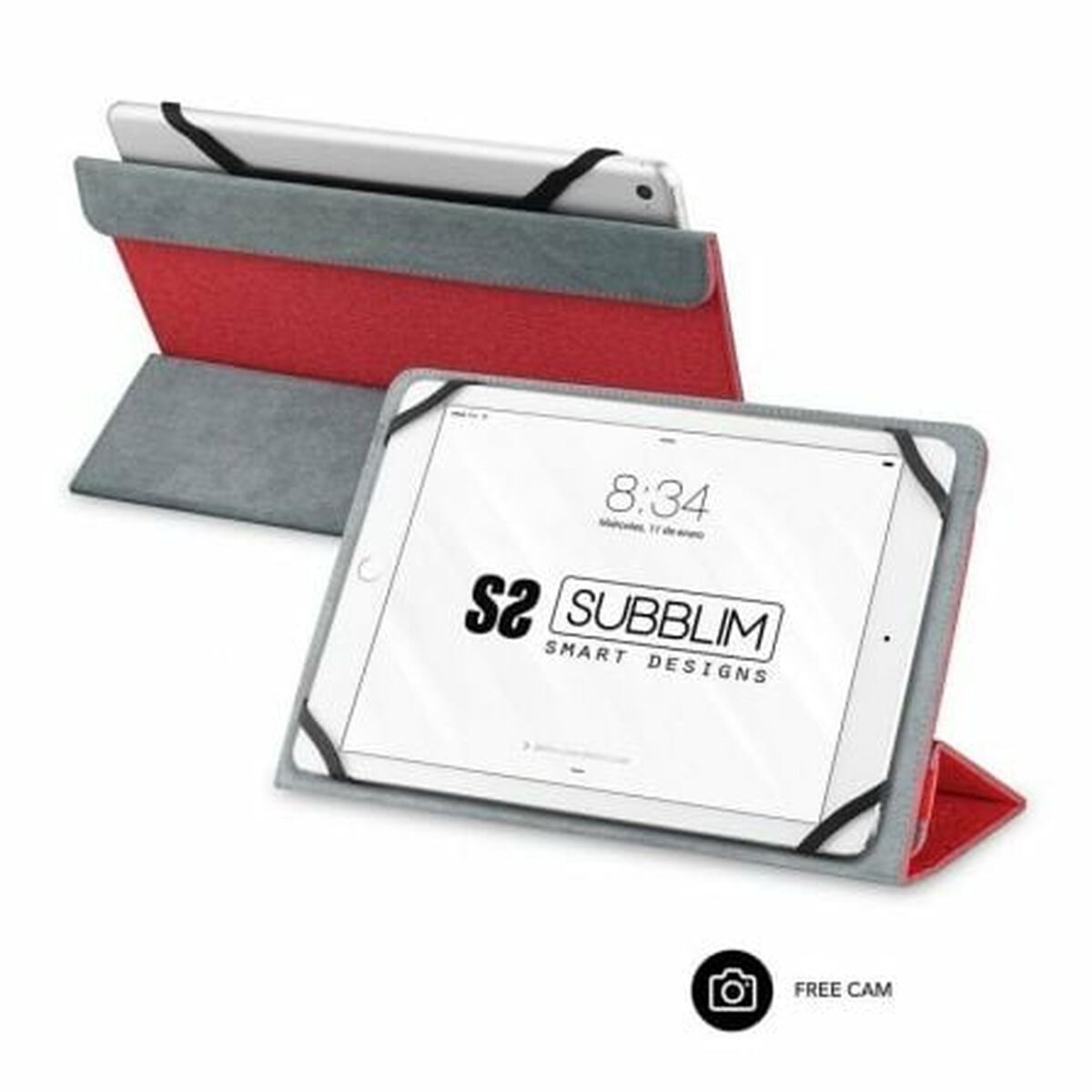 Custodia per Tablet Subblim SUB-CUT-2FC002 Rosso 5 M0518122_3