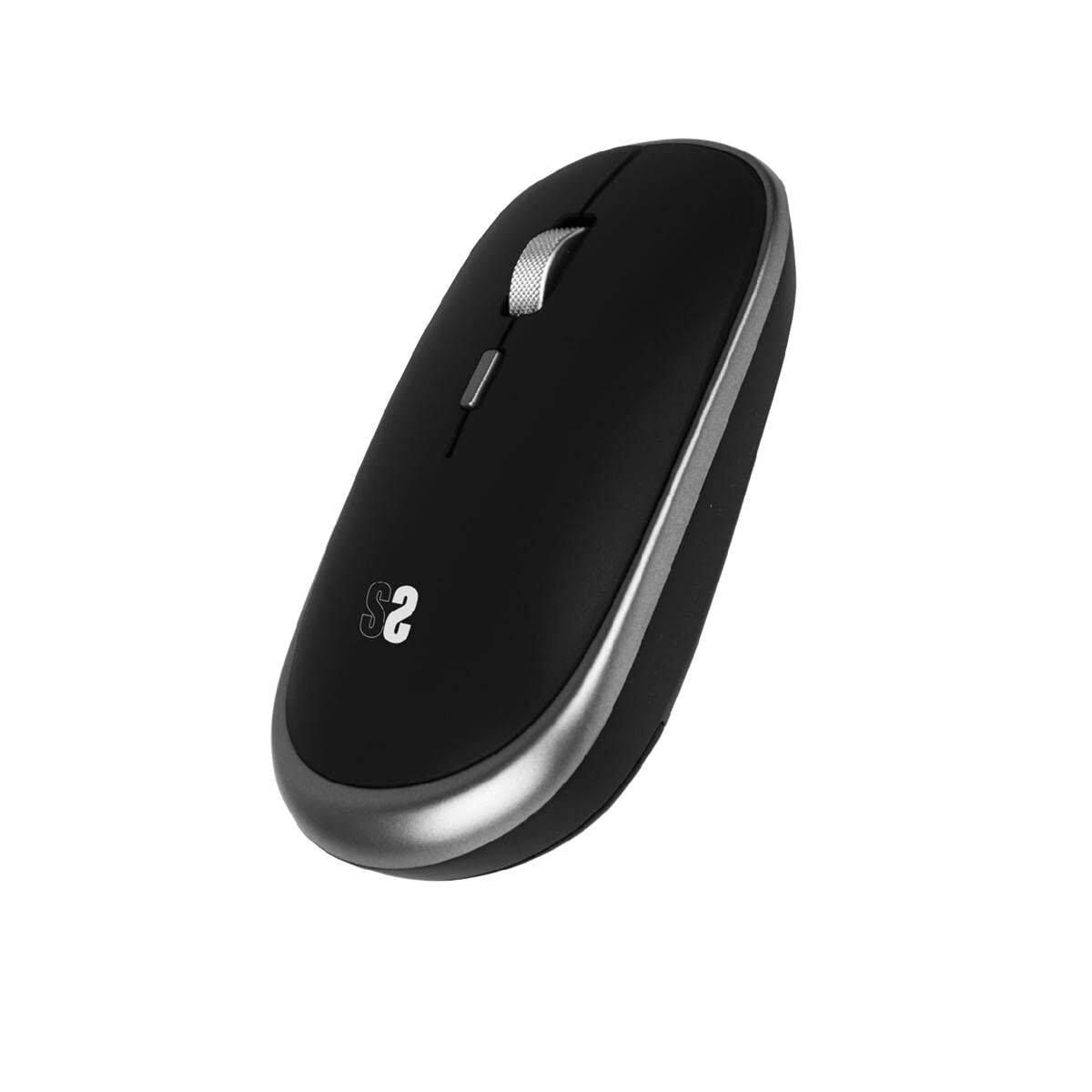 Mouse senza Fili Subblim Grigio Nero/Grigio 2 S0456574_0